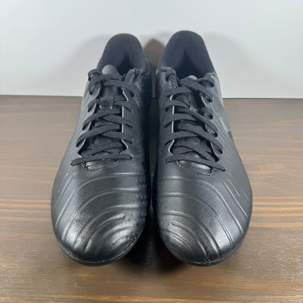 Nike Men's Tiempo Legend 10 Elite FG Soccer Cleats Size 11.5 Shadow Pack Black - Picture 8 of 14